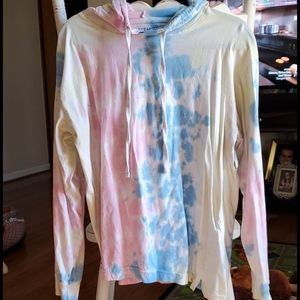 Tie die long sleeve